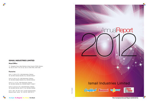 Thumbnail Ismail Industries Annual Report 2012