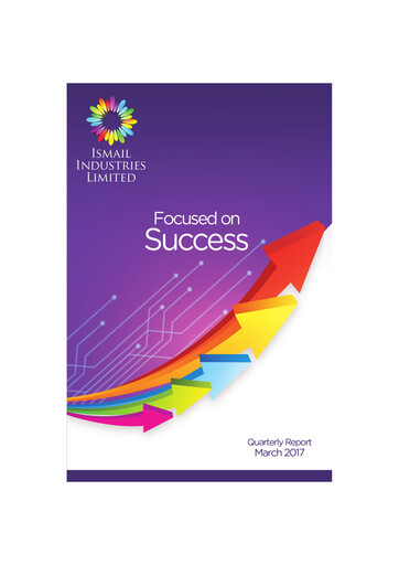 Miniature Ismail Industries Rapport trimestriel 2017-q3