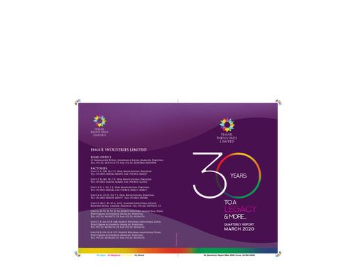 Miniature Ismail Industries Rapport trimestriel 2020-q3