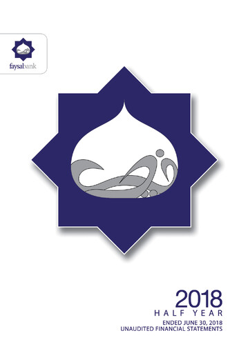 Thumbnail Faysal Bank Half-year Report 2018-h1