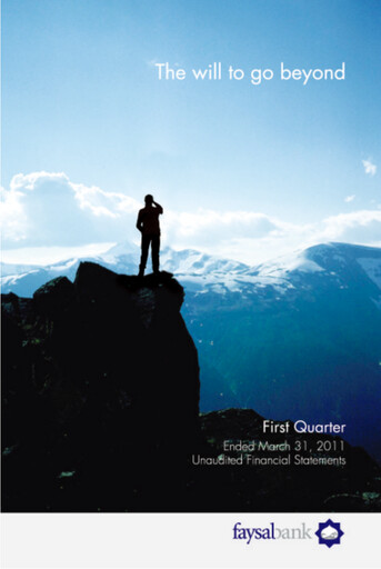 Miniature Faysal Bank Rapport trimestriel 2011-q1