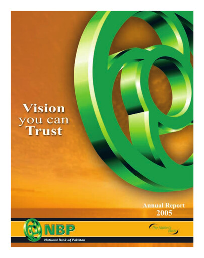 Vorschaubild National Bank of Pakistan Jahresbericht 2005