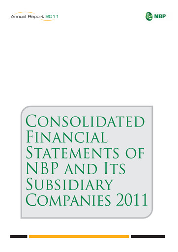 Thumbnail National Bank of Pakistan Financial Statement 2011