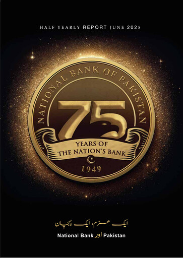 Miniature National Bank of Pakistan Rapport semestriel 2025-h1
