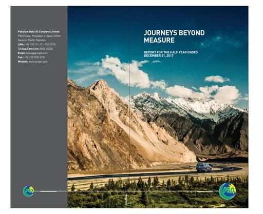 Thumbnail Pakistan State Oil Company Half-year Report 2018-h1