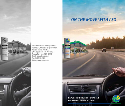 Thumbnail Pakistan State Oil Company Quarterly Report 2020-q1