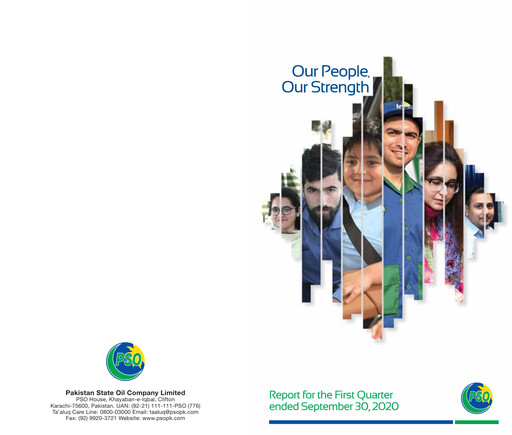 Thumbnail Pakistan State Oil Company Quarterly Report 2021-q1