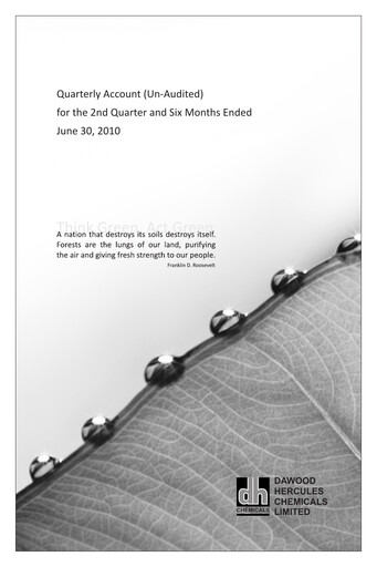 Thumbnail Dawood Hercules Corporation Half-year Report 2010-h1