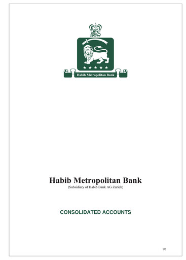 Thumbnail Habib Metropolitan Bank Annual Report 2010
