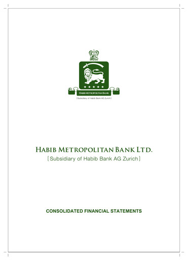 Thumbnail Habib Metropolitan Bank Financial Statement 2014