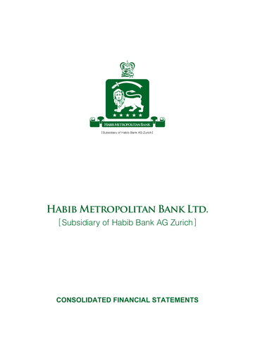 Thumbnail Habib Metropolitan Bank Financial Statement 2021