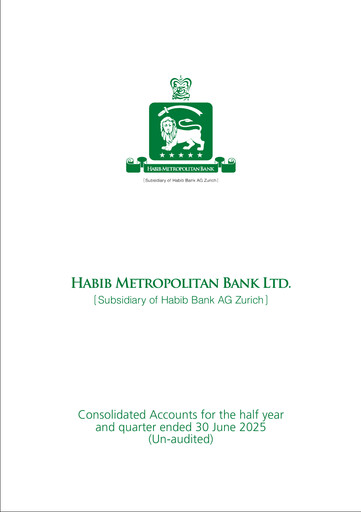 Thumbnail Habib Metropolitan Bank Financial Statement 2025-h1