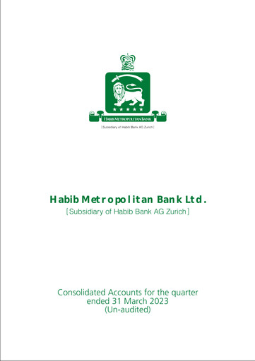 Thumbnail Habib Metropolitan Bank Quarterly Report 2023-q1