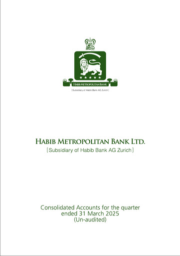 Thumbnail Habib Metropolitan Bank Quarterly Report 2025-q1