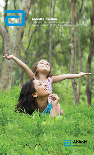 Thumbnail Abbott Laboratories (Pakistan) Quarterly Report 2016-q3