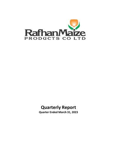 Miniature Rafhan Maize Products Company Rapport trimestriel 2023-q1