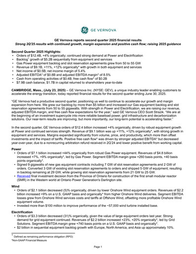 Thumbnail GE Vernova Quarterly Report 2025-q2