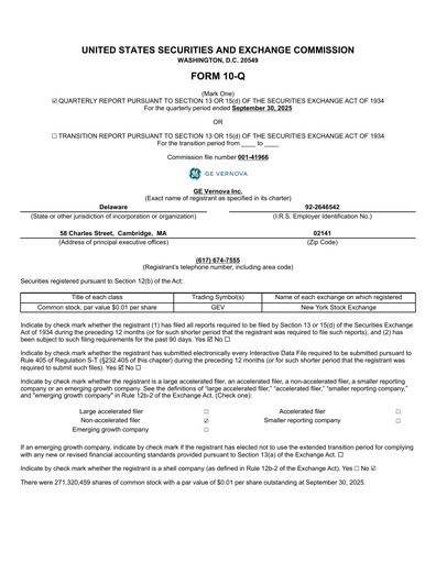 Thumbnail GE Vernova Quarterly Report 2025-q3