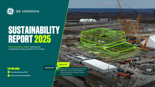 Thumbnail GE Vernova Sustainability Report 2025