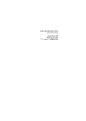 Thumbnail SMASCO (Saudi Manpower Solutions Company) Financial Statement 2024