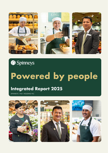 Thumbnail Spinneys Integrated Report 2025