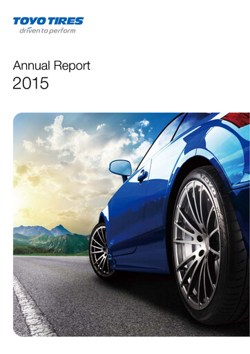 Thumbnail Toyo Tire Annual Report 2015