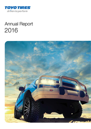 Thumbnail Toyo Tire Annual Report 2016