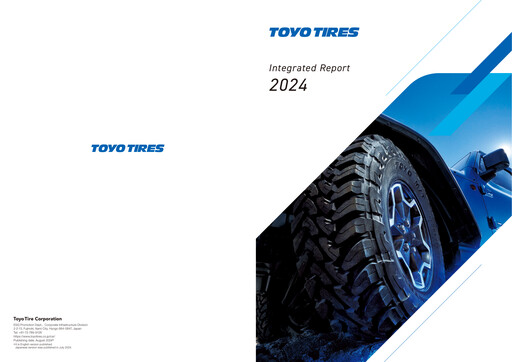 Thumbnail Toyo Tire Annual Report 2024