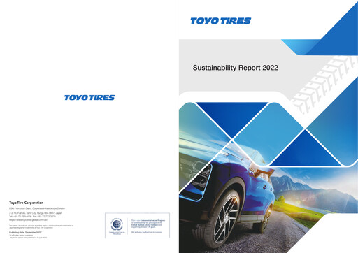 Thumbnail Toyo Tire Sustainability Report 2022
