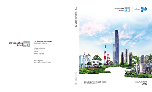 Thumbnail YTL Corporation Berhad Annual Report 2025
