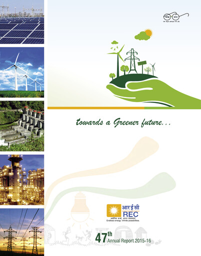 Thumbnail Rural Electrification Corp Annual Report 2015-2016