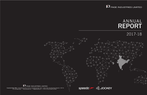 Thumbnail Page Industries
 Annual Report 2017-2018
