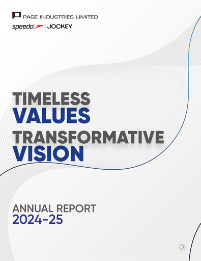 Thumbnail Page Industries
 Annual Report 2024-2025