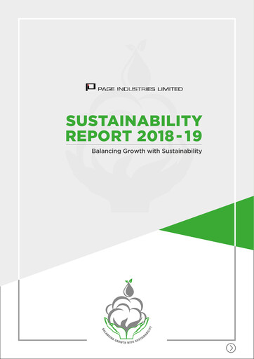 Thumbnail Page Industries
 Sustainability Report 2018-2019