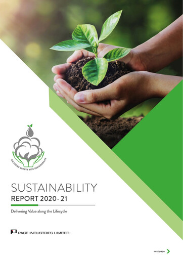 Thumbnail Page Industries
 Sustainability Report 2020-2021