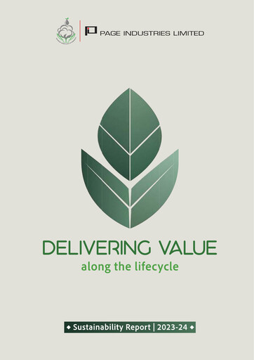 Thumbnail Page Industries
 Sustainability Report 2023-2024