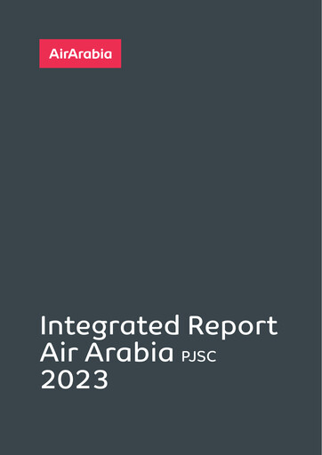 Thumbnail Air Arabia Annual Report 2023
