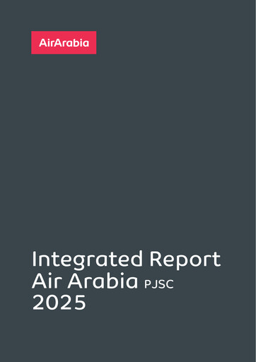 Thumbnail Air Arabia Annual Report 2025