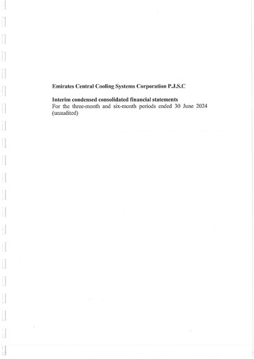 Thumbnail Emirates Central Cooling Systems Financial Statement 2024-h1