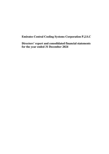 Thumbnail Emirates Central Cooling Systems Financial Statement 2024