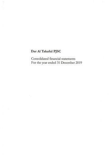 Thumbnail Watania International Financial Statement 2019