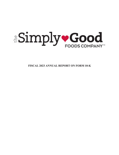 Thumbnail Simply Good Foods Annual Report 2023
