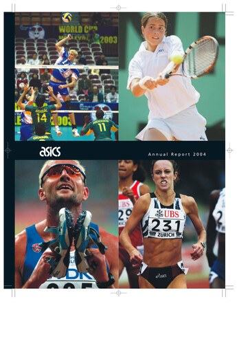 Thumbnail ASICS Corporation Annual Report 2004