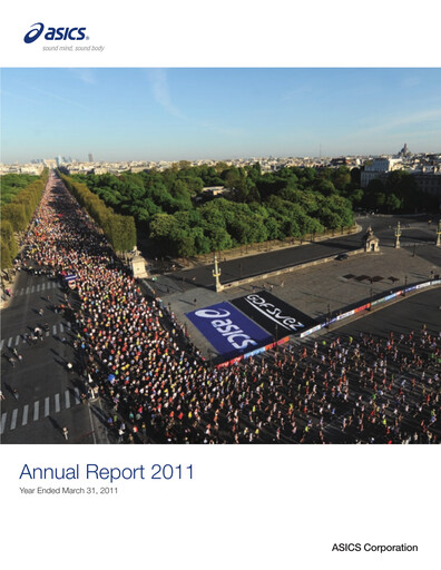 Thumbnail ASICS Corporation Annual Report fy2011