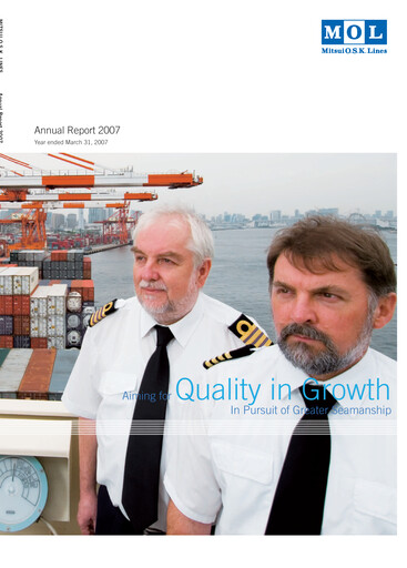 Thumbnail Mitsui O.S.K. Lines Annual Report fy2007
