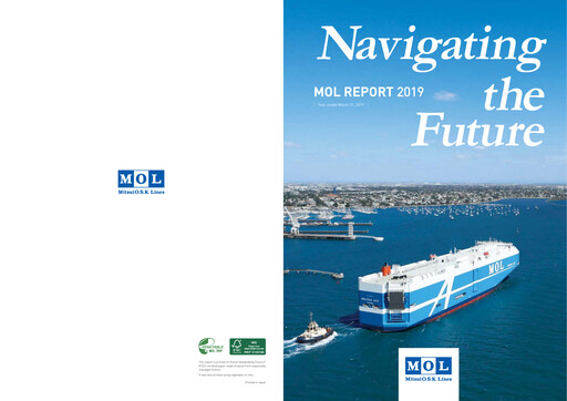 Thumbnail Mitsui O.S.K. Lines Annual Report fy2019