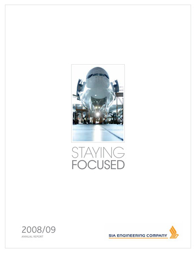 Vorschaubild SIA Engineering Company Jahresbericht 2008-2009