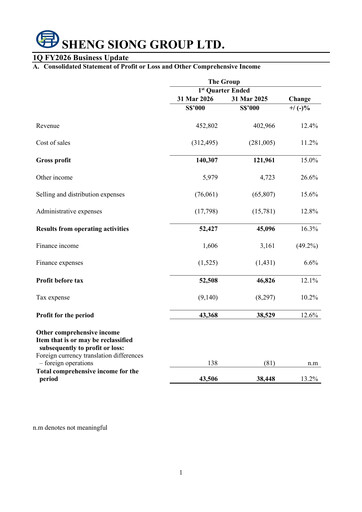 Thumbnail Sheng Siong Group Quarterly Report 2026-q1