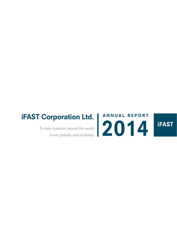 Thumbnail iFAST Corporation Annual Report 2014