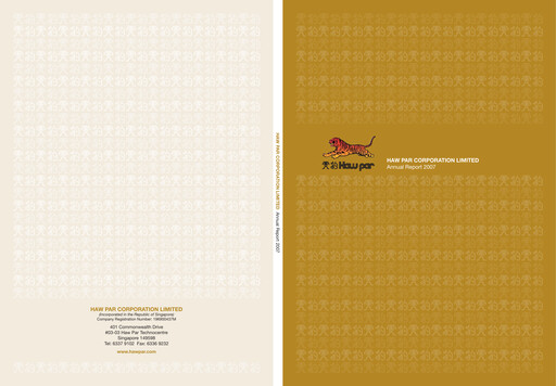 Thumbnail Haw Par Annual Report 2007